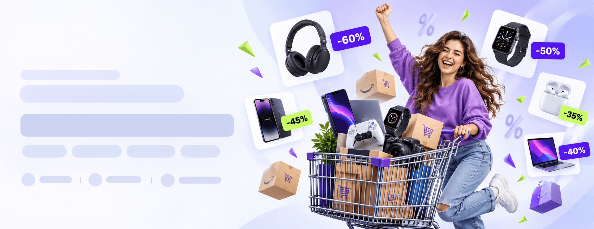 Cumpărături online — compară prețuri și găsește reduceri